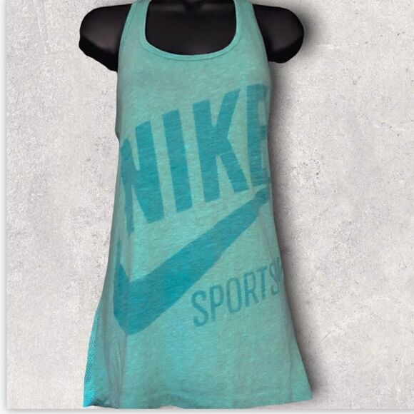𝅺: : NIKE Soft T Back Tank Top With Mesh Back : : - Picture 1 of 10